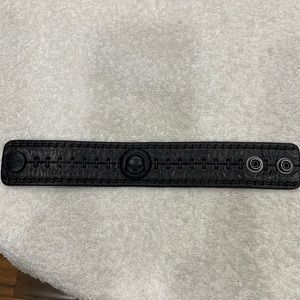 Authentic Harley Davidson leather bracelet